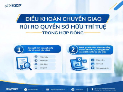 ĐIỀU KHOẢN CHUYỂN GIAO RỦI RO QUYỀN SỞ HỮU TRÍ TUỆ TRONG HỢP ĐỒNG