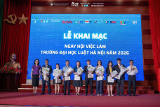 LUẬT KCF THAM DỰ “NGÀY HỘI VIỆC LÀM - JOB FAIR HLU 2026” TẠI TRƯỜNG ĐẠI HỌC LUẬT HÀ NỘI
